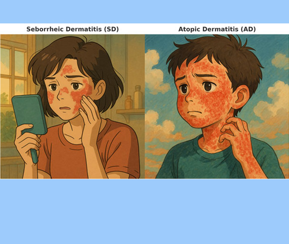 Atopic vs Seborrheic Dermatitis blog sdad 1